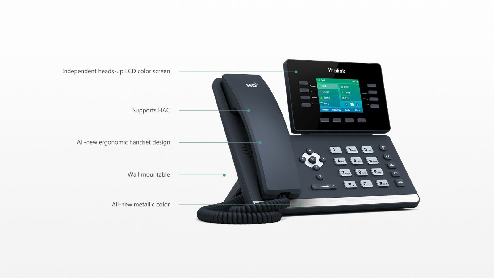 Yealink T52S IP Phone (N/A In HK and Macau) - Hong Kong Distributor - 香港代理