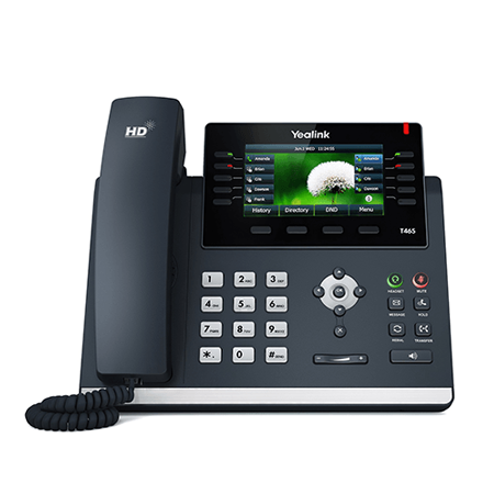 Yealink T46S POE IP Phone – Giga POE 2.7″ LCD
