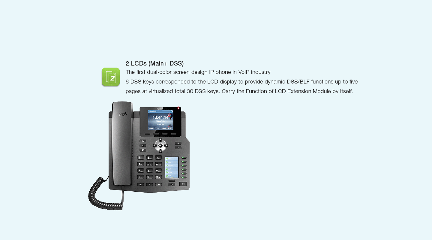 Fanvil X4 IP Phone (POE) - Fanvil Hong Kong - 香港代理