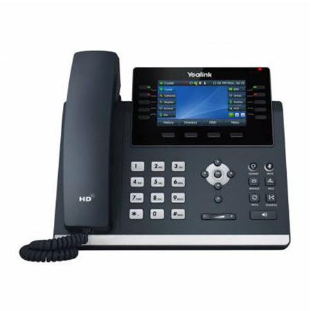 Yealink T46U POE IP Phone – Giga POE 4.3″ LCD