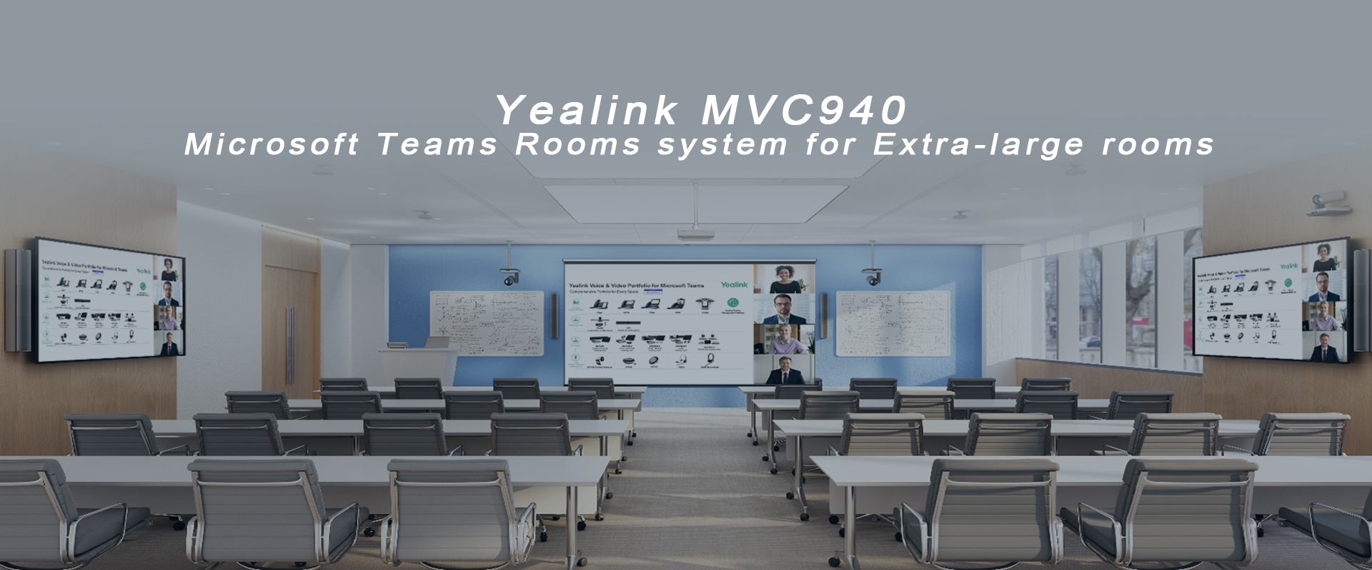 Yealink MVC940 Microsoft Teams Room System - Sipmax Hong Kong - 香港代理